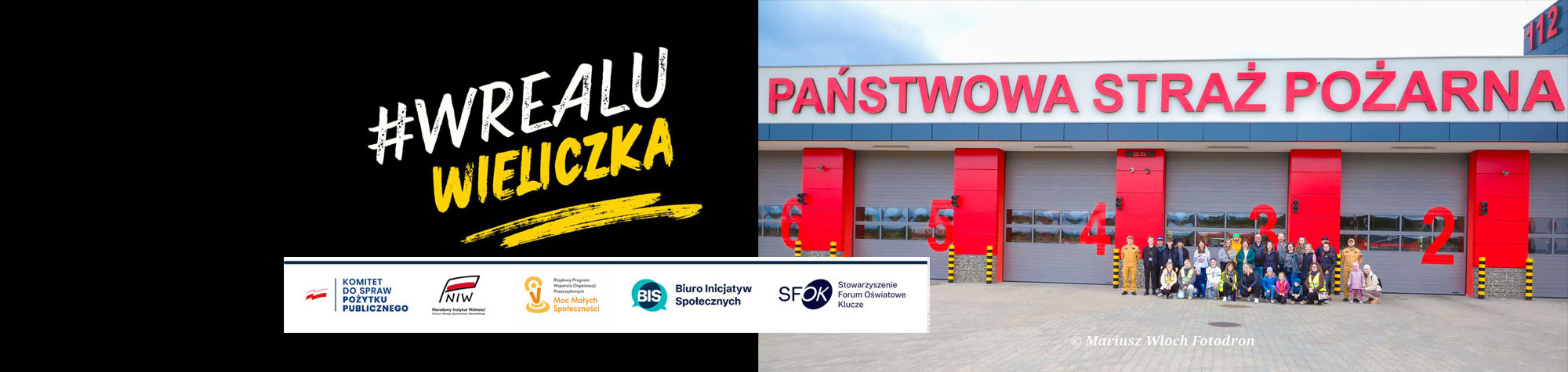 Wizyta w Państwowej Straży pożarnej i spacer po mieście w ramach projektu \”Wieliczka na tropie – mapa odporności\”